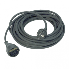 Verlengkabel(verlengsnoer) Neopreen stekker en contrastekker 25 meter