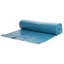 Afvalzak blauw verpakt per 20 stuks 70x110 cm