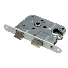 Deurslot voor cilinder D+N slot PC55 50 mm VP wit omkeerbaar