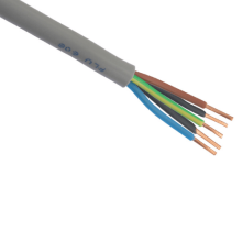 5x2.5 mm Grijze kabel YMVK - MB rol 10 meter