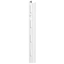 Wandrail enkel 495 mm wit gelakt (bestelartikel)