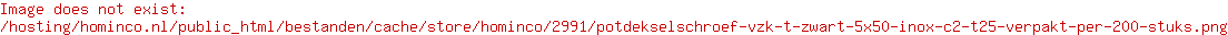Potdekselschroef