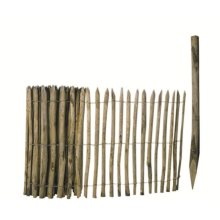 Schapenhek 60x460 cm kastanjehout 2 draads latafstand ca. 5 cm (bestelartikel)