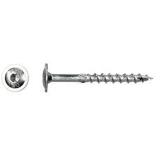 Tellerkopschroef 6x120 Zn (T30) verpakt per 100 stuks