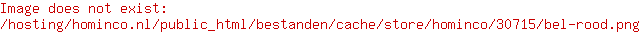 Bel: rood