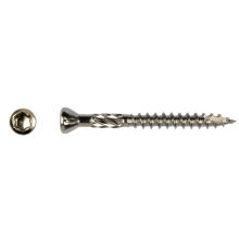 Hardhoutschroef VZK-T * 5x80 Inox C2 (T-25) verpakt per 200 stuks