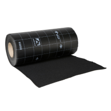 Ubiflex loodvervanger zwart rollengte 12 m1 breedte 15 cm(alleen per volle rol) (bestelartikel)