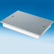 Vloerluik 22 mm 49,5x79,5 cm geïsoleerd Rc=3,5