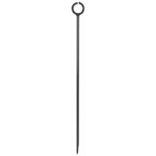 Draadpen 600mmx10mm 0 kop