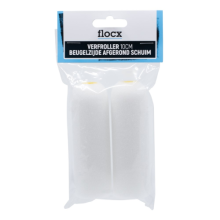 Flocx verfroller beugelz.schuim 10cm 2st