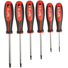 Milwaukee Tri-lobe Schroevendraaier Torx set van 6 stuks