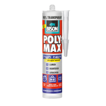 Bison Poly Max® High Tack Express 300g koker transparant
