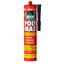 Bison Poly Max® Express 425 g koker zwart