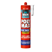 Bison Poly Max® High Tack Express 435g koker wit