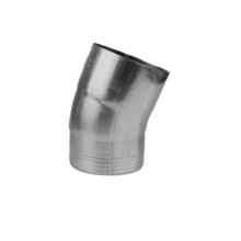 Zinken bocht 80 mm 20 graden (bestelartikel)