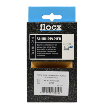 Flocx schuurpapier stroken 81x133 cm P120