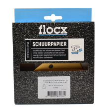 Flocx schuurpapier deltastroken P180