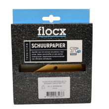 Flocx schuurpapier deltastroken P150