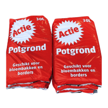 Potgrond verpakt per 30 liter