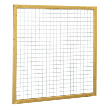 Gaastrellis rechthoek 180x180 cm mw. 75x75 mm dikte 5 mm (bestelartikel)