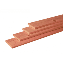 Douglas geschaafde plank 16x140 mm onbehandeld lengte 400 cm (bestelartikel)