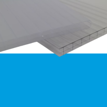 Polycarbonaatplaat 16 mm 98x300 cm Opaal inclusief transportape (bestelartikel)