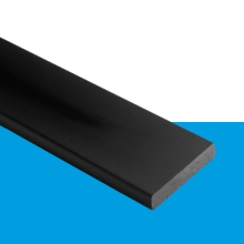 Composietsteen badkamer dorpel antraciet 20x120 mm lengte 100 cm (bestelartikel)