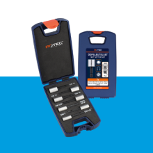 Dopsleutelset '819' magn. 7-dlg.