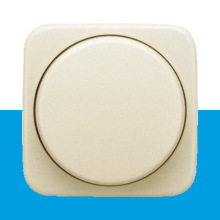 Draaiknop t.b.v. dimmer creme BJ