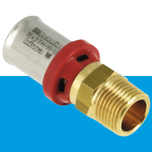 BONFIX Alu-pers puntstuk 3/8" bu.dr. x 16 mm 1st.