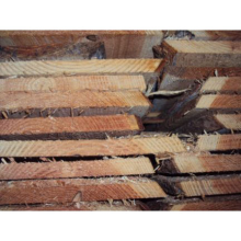 Schaaldeel Douglas onbehandeld lengte 400 cm OP=OP