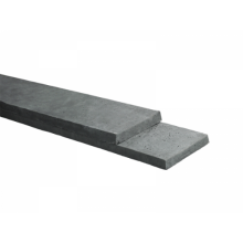 Betonplaat glad 35x240 mm lengte 184 cm antraciet