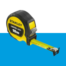 Rolbandmaat Control-Lock 10m - 25mm