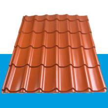 Dakpanprofielplaat terracotta 110x430 cm (bestelartikel)