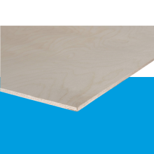 Berken 125x250 cm B/BB dikte 18 mm (bestelartikel)