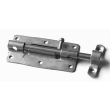 Plaatgrendel * 80x50 Zn rond