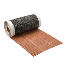 Hoekkeperband lengte per rol 5 m1 Terracotta breedte 30 cm