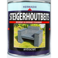 Steigerhoutbeits antraciet 750 ML (bestelartikel)