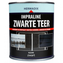 Impraline zwarte teer 2500 ml