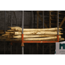 Ø 80/100 mm Kastanje paal lengte 180 cm (bestelartikel)