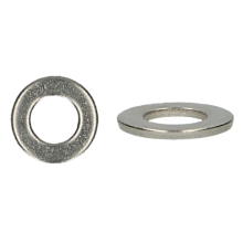 Sluitringen Din 125A M  5 inox RVS (A2) (5,3/10/1,0) verpakt 500 stuks