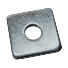 Vierkant sluitring M12 Zn 100 st