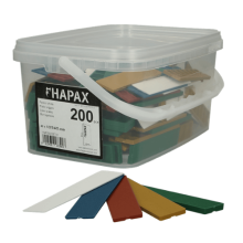 HAPAX assortiment platte wiggen * 22x95 /200st