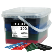 HAPAX assortiment uitvulplaatjes * 200 st