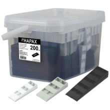 HAPAX wiggen geribbeld * 200 st