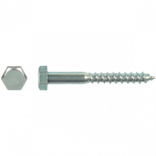 Houtfret DIN 571 Ø6x40 Zn