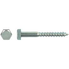 Houtfret DIN 571 Ø8x40 Zn