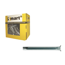 Spanhuls in gehard veerstaal 6,00x100 Zn verpakt per 100 stuks