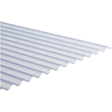 Transparant klein golfplaat type 76/18 110x213 cm