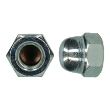 Zeskant dopmoer Din 1587 M  6 Zn verpakt per 200 stuks